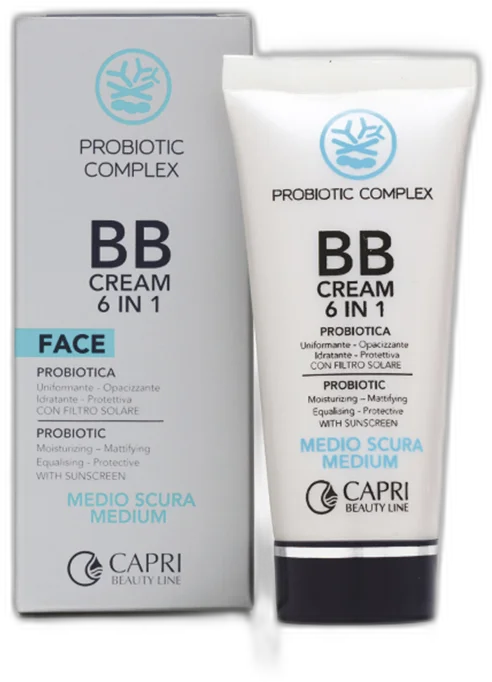 Bbcream Probiotica 6 in 1 Tonalità Medio Scura