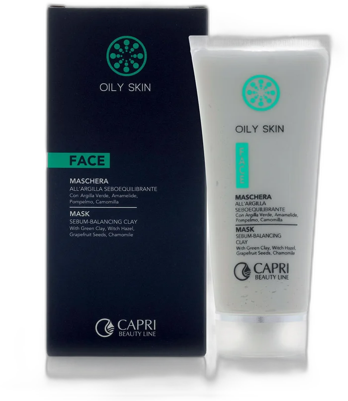 Maschera all’Argilla Detossinante Purificante per Pelli Grasse