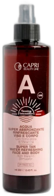 Acqua Super Abbronzante Rinfrescante Viso Corpo Spray