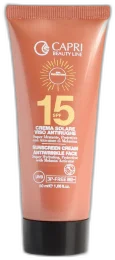 Crema Protezione Solare Antirughe Viso SPF 15