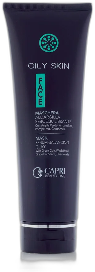 Maschera Purificante Detossinante all’ Argilla per Pelli Grasse e Impure