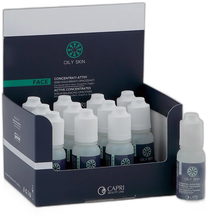 Concentrati Attivi Purificanti Sebo Regolatori per Pelli Grasse e Impure